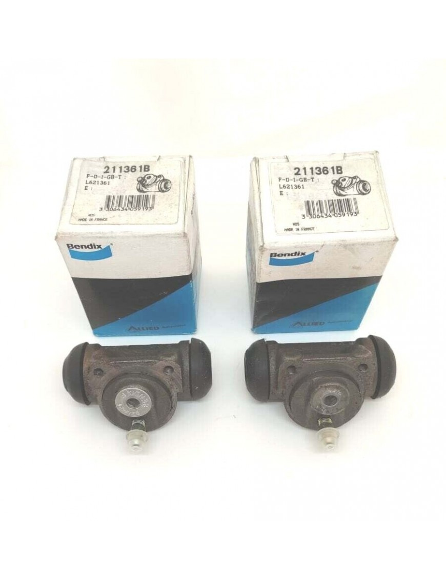 RENAULT 16 / R16 (R1150) - Paire de cylindres de roues AR - 19mm - BENDIX - NEUF