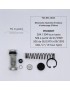 FG CLASSIC - Nécessaire réparation Emetteur embrayage 19mm - PEUGEOT 204 / 304 / 504 / 505