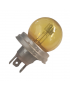 Ampoule jaune - Code Européen - 6V - 45/40W - Code / Phare