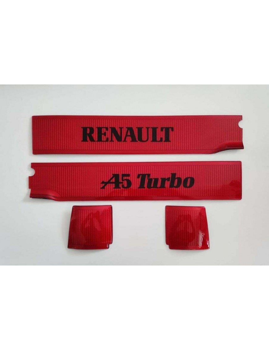 RENAULT R5 Alpine TURBO - Plaque inter-feux - heckblende - SACEX NEUF
