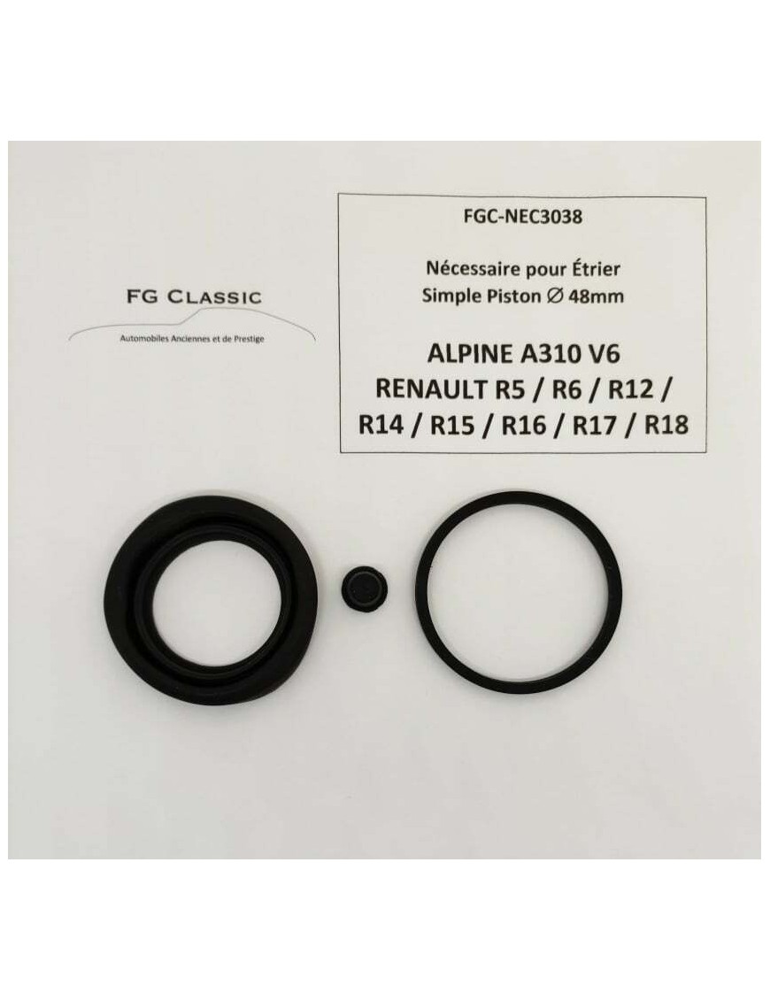 ALPINE A310 V6 - Nécessaire réparation - Etrier simple Piston 48mm