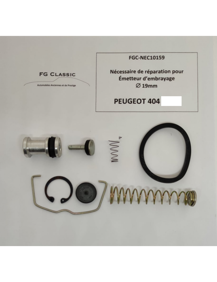 PEUGEOT 404 - Repair kit - Clutch master cylinder - 19mm - NEW