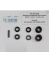 RENAULT R4 / R5 / R15 / R16 / R17 - Repair kit for Master cylinder BENDIX - 20,6mm - Double circuit