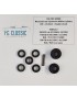 RENAULT R18 / FUEGO / ESPACE I - Nécessaire de réparation Maître cylindre ATE - 20,6mm - Double circuit