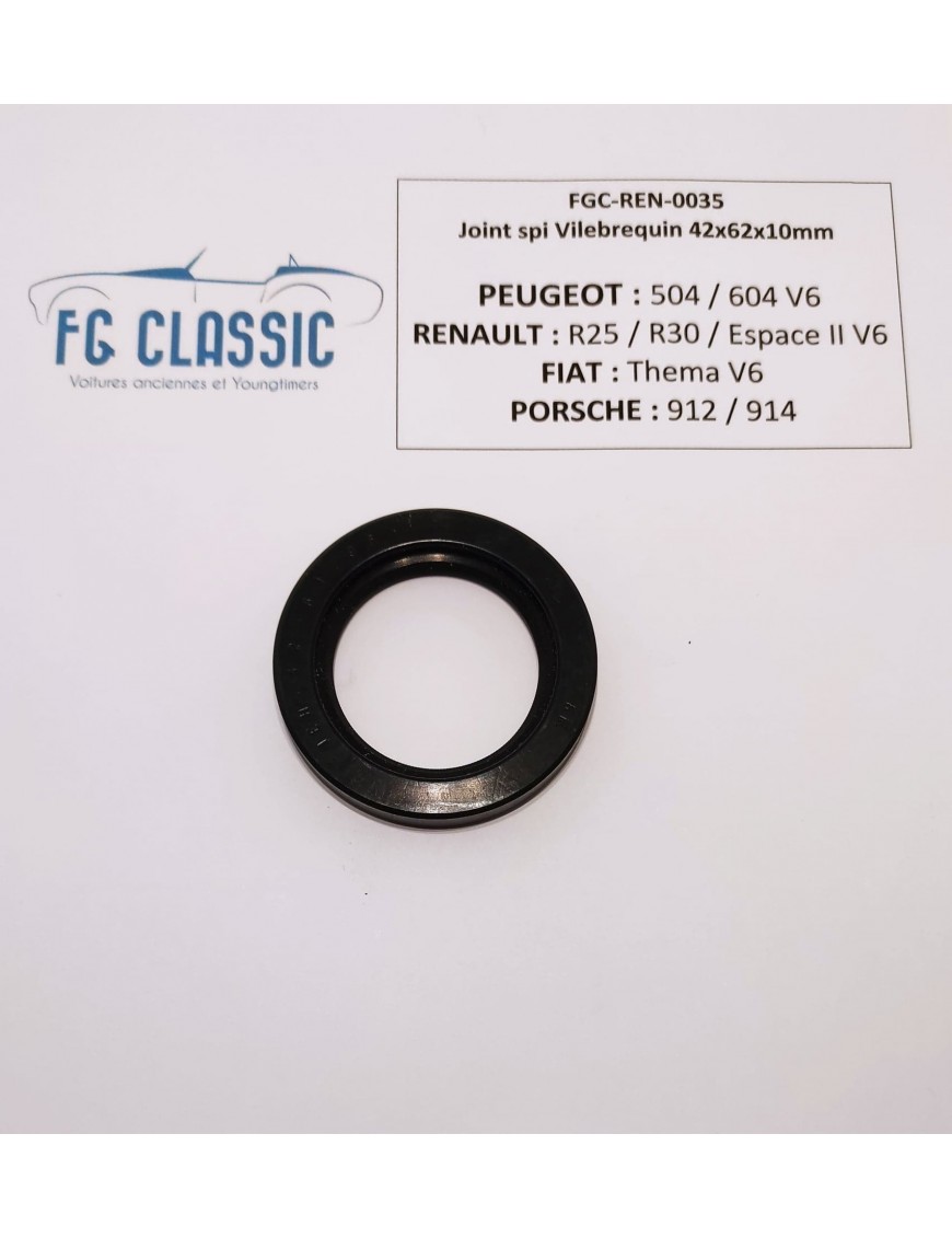 A310 4 cylindres - Shaft seal gearbox control axle - 15x26x7mm - NEUF