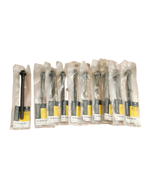 VOLVO C30 / V70 / S70 / S80 ... - Set of 10 scews for headcylinders - NOS