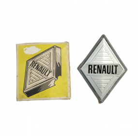 RENAULT 4 / R4 / 4L jusqu'à 1970 - 77005099 - Insigne de calandre - NEUF