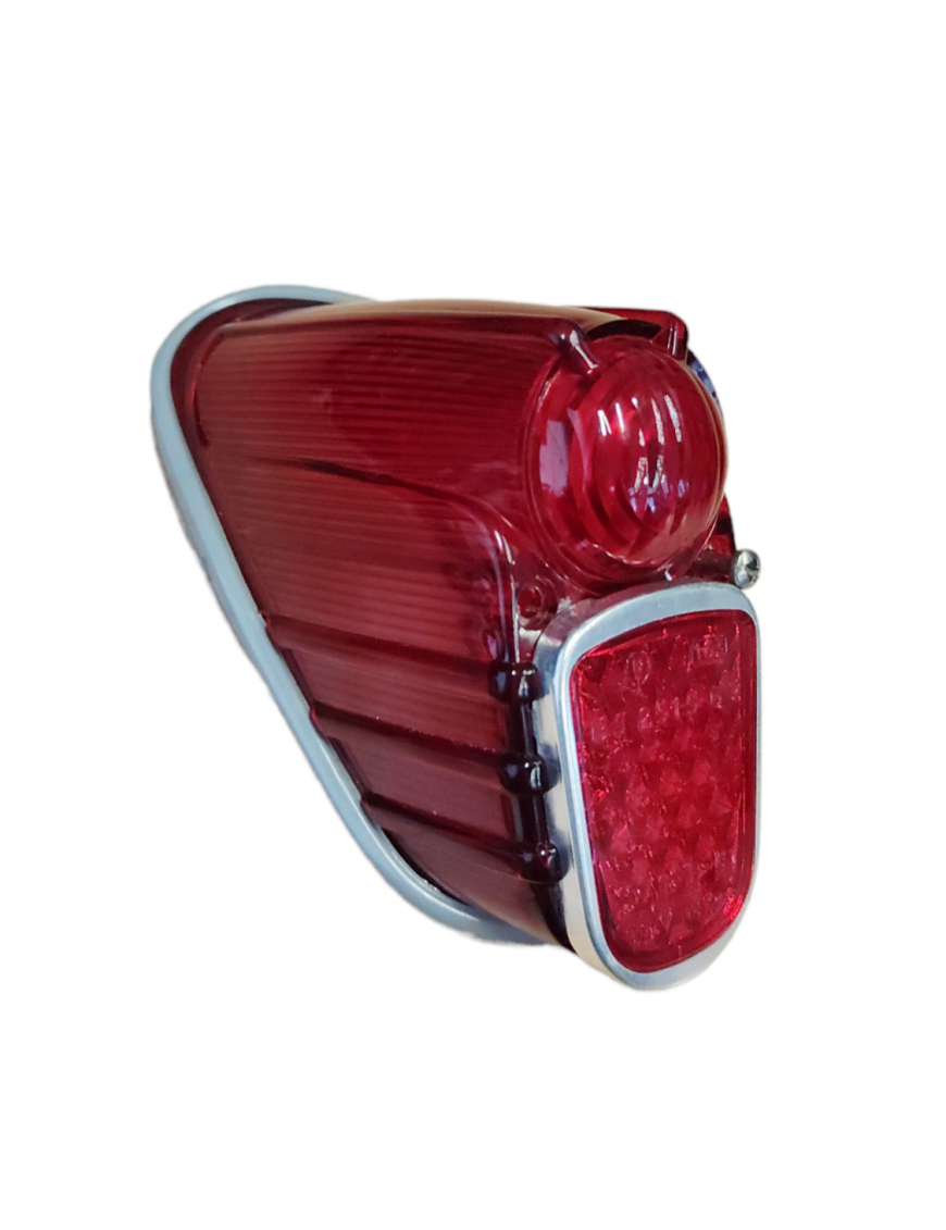 RENAULT 4CV - Rear Left tail light cover - PK 3670-212 - NOS