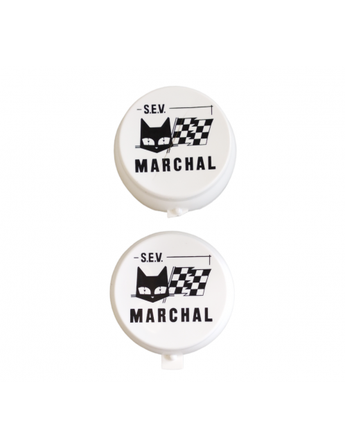 SEV MARCHAL 130mm - Paire de Caches plastiques - NEUF (1 cassé)