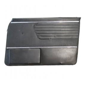 BMW e3 - Lot de 4 panneaux / garnitures de portes - skai noir - OCCASION