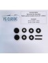 PEUGEOT 205 / 504 - Nécessaire de Maître-cylindre de frein double circuit 19mm - ATE - NEUF