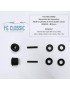 RENAULT R12 / R15 / R16 / R18 / R5 - Nécessaire de Maître-cylindre double circuit 19mm - BENDIX - NEUF