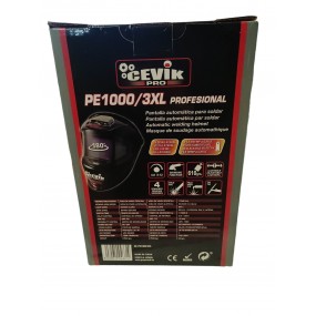 Masque de soudage automatique - Vision 180° - CEVIK PRO pe1000/3XL - NEUF