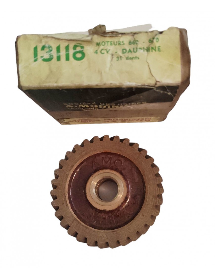 RENAULT 4CV / DAUPHINE / FLORIDE / ESTAFETTE - Distribution sprocket 31 teeth - NOS