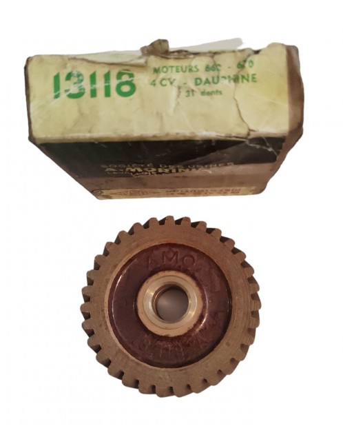 RENAULT 4CV / DAUPHINE / FLORIDE / ESTAFETTE - Distribution sprocket 31 teeth - NOS