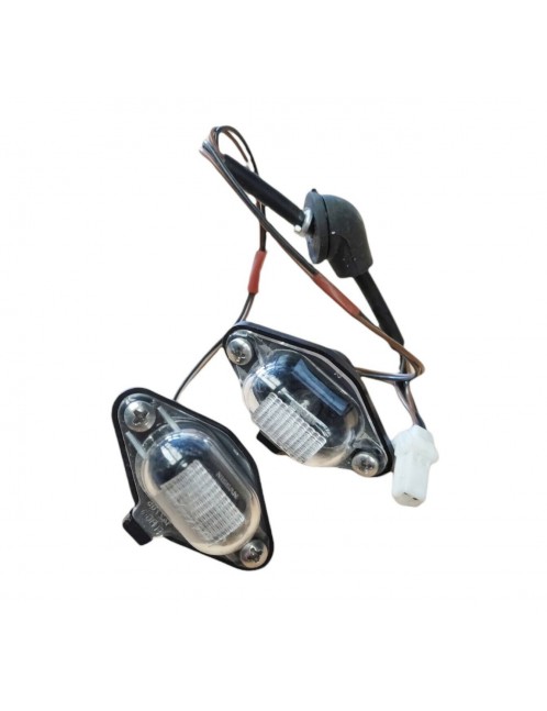 NISSAN MICRA K11 - 265105F000 - Pair of rear licence plate lights - NEW