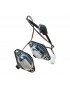 NISSAN MICRA K11 - 265105F000 - Pair of rear licence plate lights - NEW