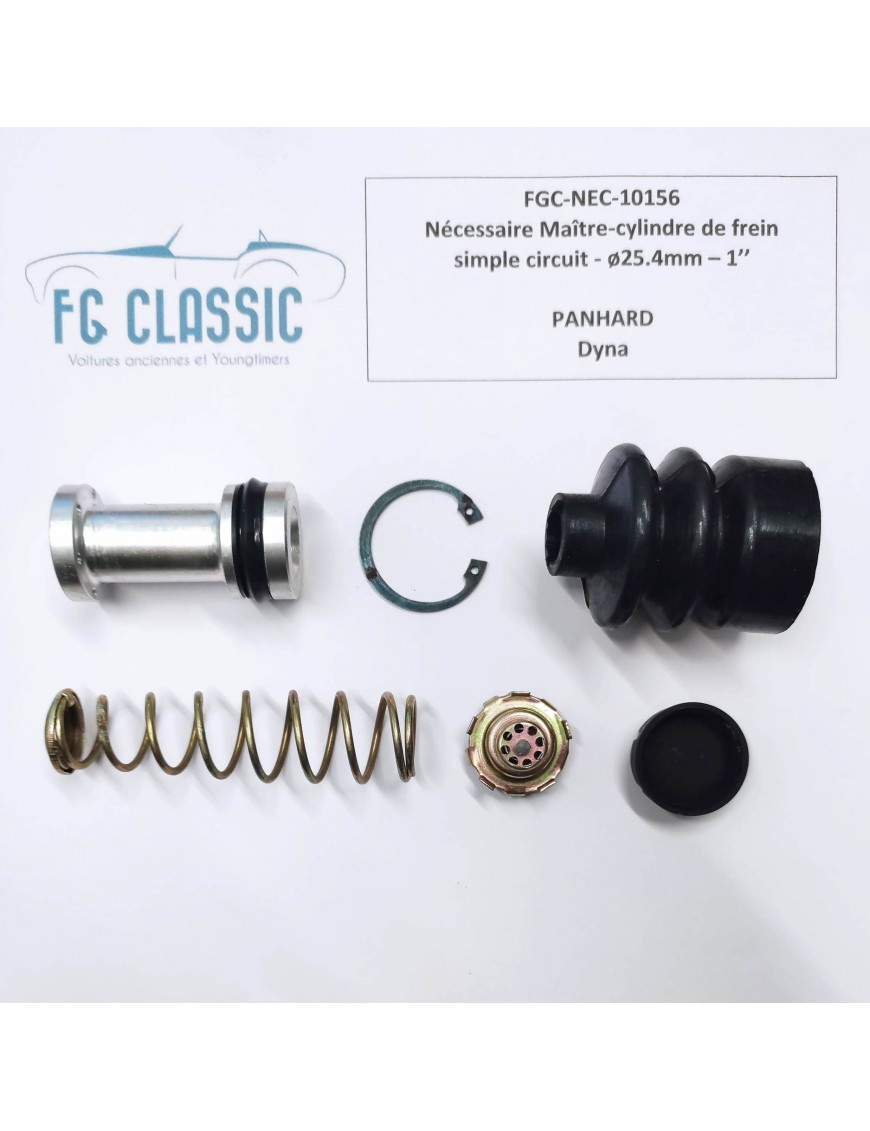 PANHARD DYNA - Repair kit for Brake master cylinder 25,4mm - NEW