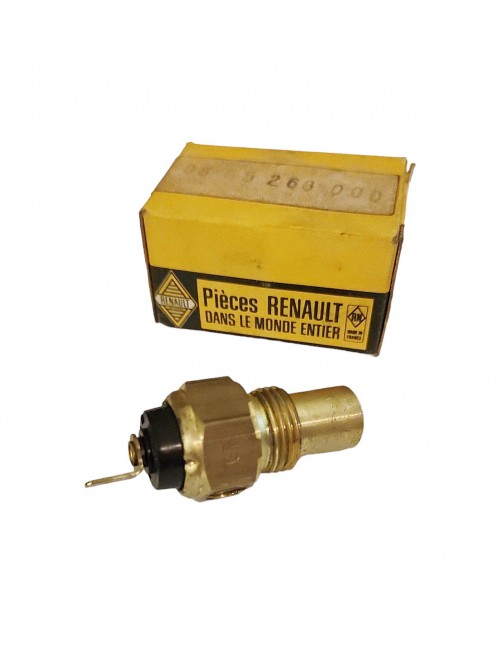 RENAULT R4 / R5 / R6 / R12 / R15 / R16 / R18 / R20 - Water cooling temperature sensor - NOS