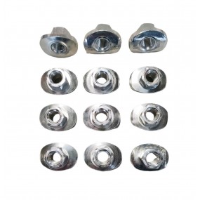 CITROËN 2CV / AMI6 / MEHARI / DYANE - Set of 12 wheel nuts - M12x125 - NEW