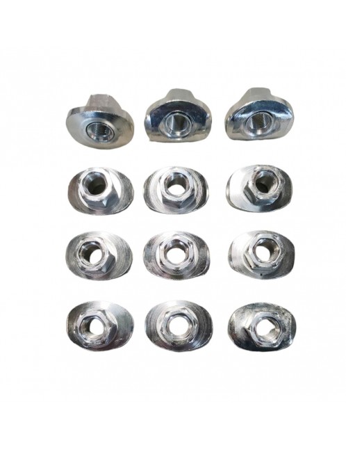 CITROËN 2CV / AMI6 / MEHARI / DYANE - Set of 12 wheel nuts - M12x125 - NEW