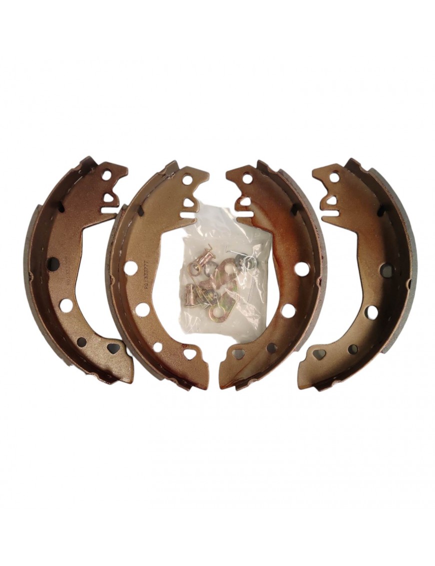 RENAULT R12 / R15 / R17 / R20 / R30 / R18 - Set of rear brake shoes 228x42mm - BENDIX - NEW