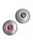SIMCA ARONDE - Pair of wheel covers D250mm