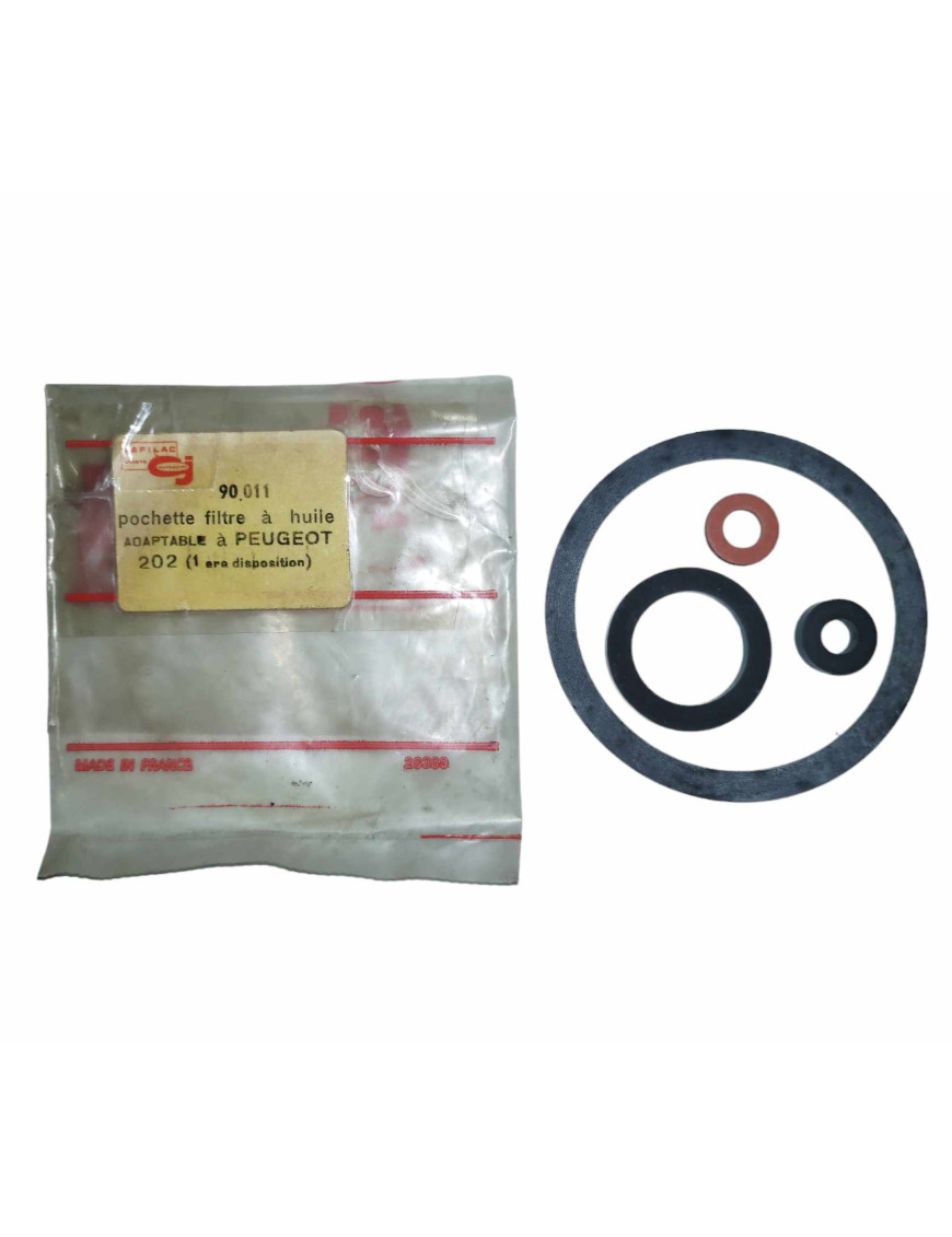 PEUGEOT 202 - Set of Oil filter gaskets