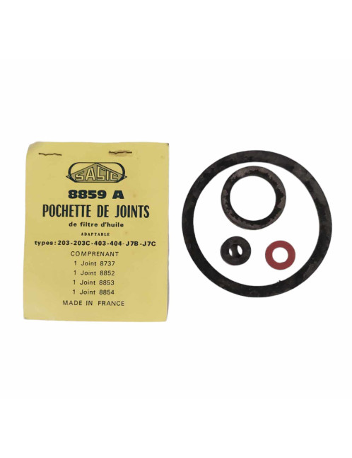 PEUGEOT 203 / 403 / 404 / J7 - Kit joints de filtre à huile