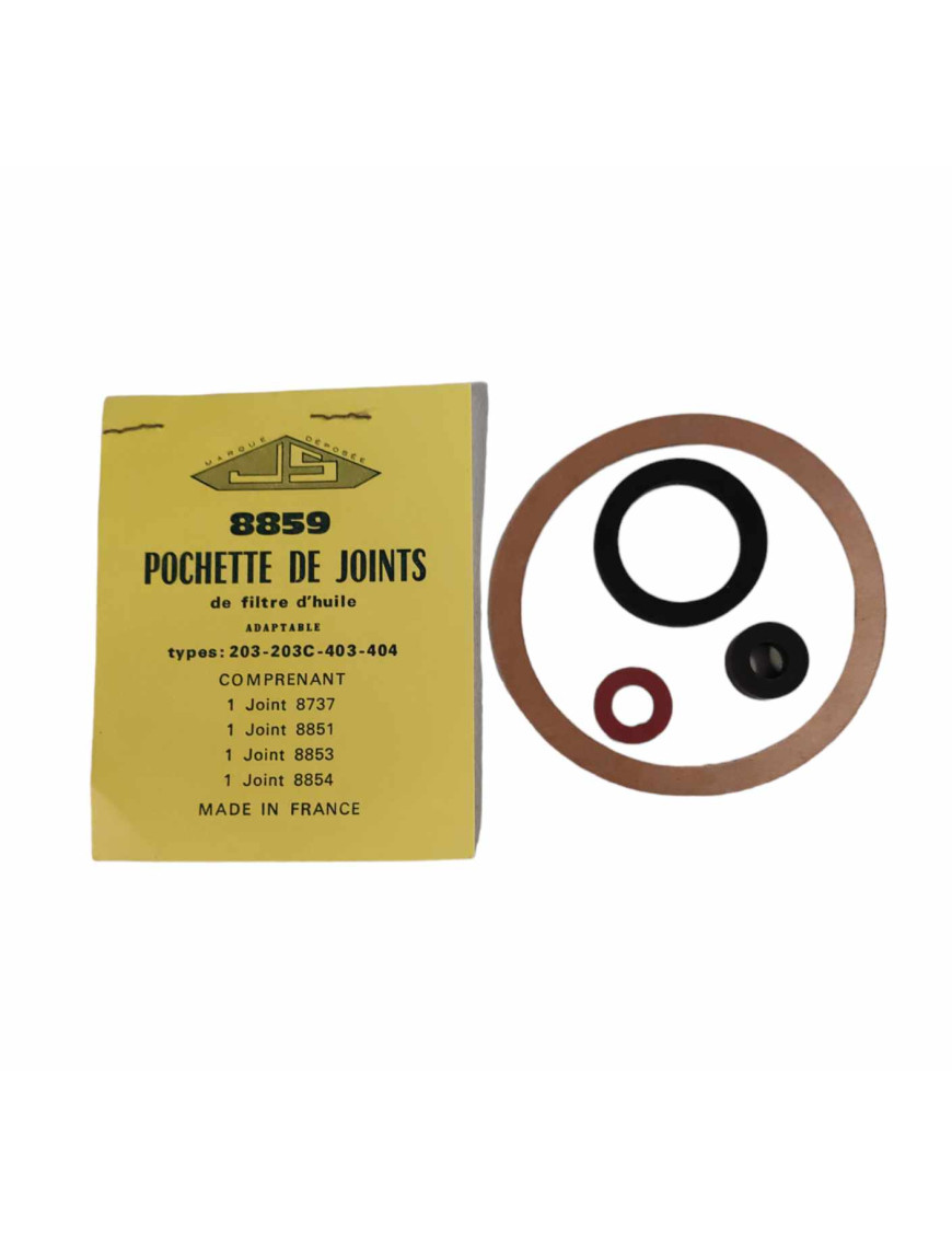 PEUGEOT 203 / 403 / 404 - Set of Oil filter gaskets