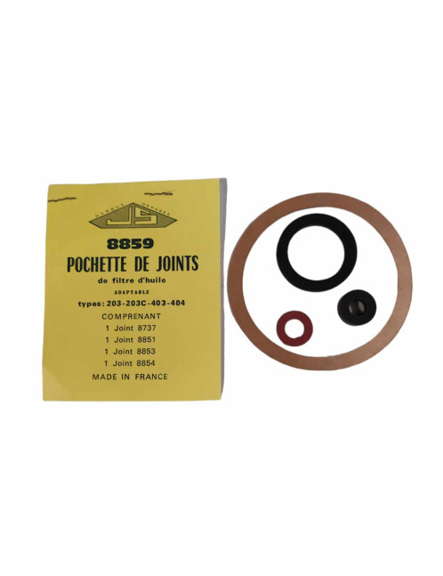 PEUGEOT 203 / 403 / 404 - Set of Oil filter gaskets