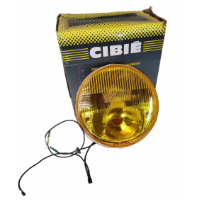 Optic CIBIE SUPER BIOSCAR - Yellow - 082866 - High Beam - NOS