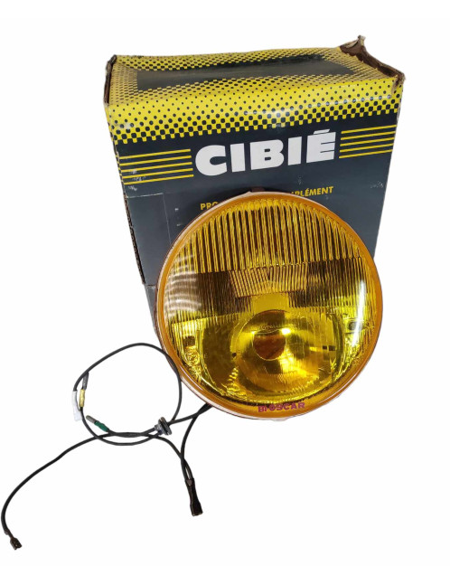 Optic CIBIE SUPER BIOSCAR - Yellow - 082866 - High Beam - NOS