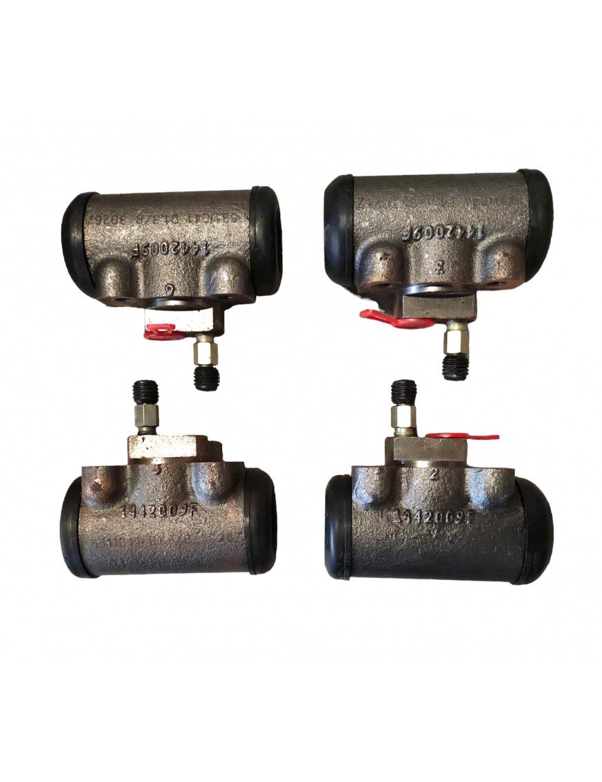 PEUGEOT 404 Thermostable / Hydrovac - Jeu de 4 cylindres de roues Avant - 34.5mm