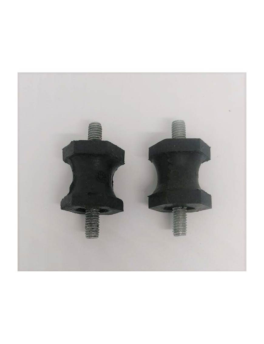 RENAULT R4 / R5 / R6 - Paire de Silent Block d'échappement NEUFS