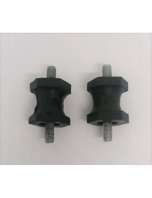 RENAULT R4 / R5 / R6 - Paire de Silent Block d'échappement NEUFS