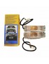 VW GOLF I - II / JETTA II / POLO II - HELLA 2BA002939-801 - Paire de clignotants blancs