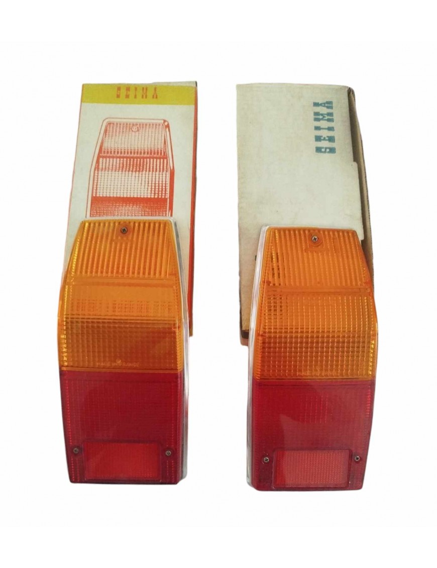 Peugeot 504 Touring / Family 1st serial - Pair of rear taillight covers - SEIMA 641