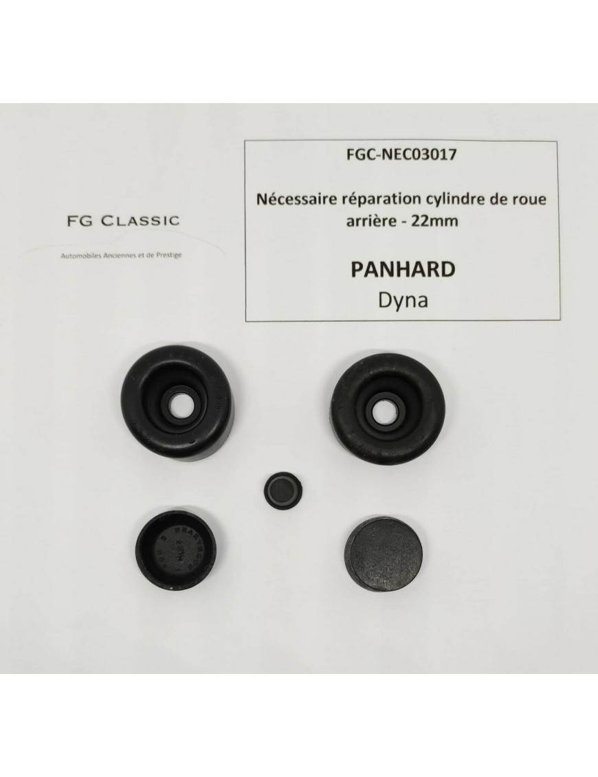PANHARD DYNA - Nécessaire réparation 1 cylindre de roue AR 22mm