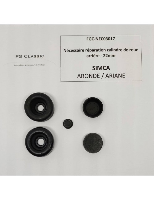 SIMCA ARONDE / ARIANE - Nécessaire réparation 1 cylindre de roue AR 22mm