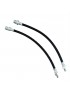 PEUGEOT 204 / 404 / 504 - 4806.12 - Pair of flexible brake hoses 375mm - 3/8 M/F