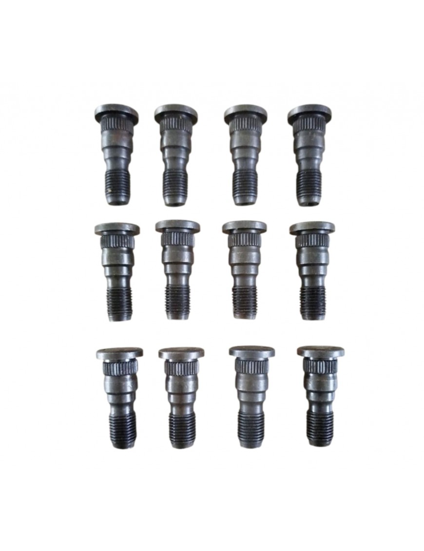 Peugeot 404 / 504 / 104 / 505 - 3714.20 - Set of 12 wheel studs - M12x125