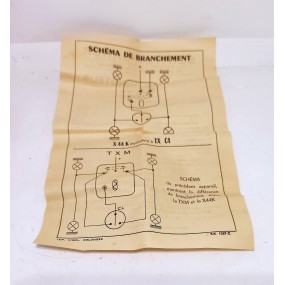 Berliet / MARMON / PONY ... - Flashing switch relay - SCINTEX X44K - 24V - NOS