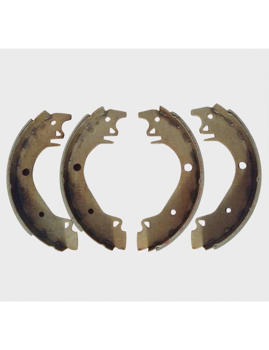 PEUGEOT 505 from chassis 1214235 - Set of brake shoes 255x45mm - BENDIX