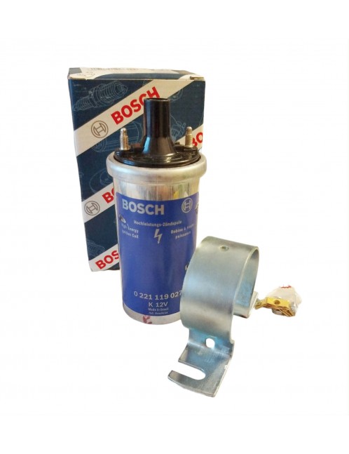 Bobine d'allumage 12V - BOSCH 0221119027 - complète