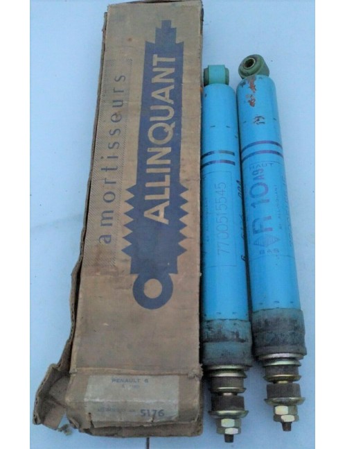 RENAULT R6 R1180 - Pair of rear shock-absorbers - ALLINQUANT