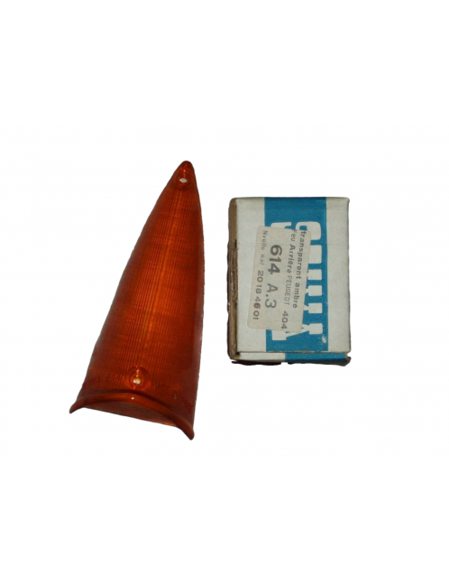 Peugeot 404 sedan - Transparent orange for Rear light - SEIMA 614A - NOS