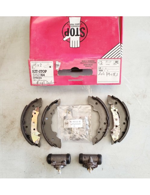 PEUGEOT 104 de 1979 à 1983 - Kit frein AR GIRLING - 180x40mm