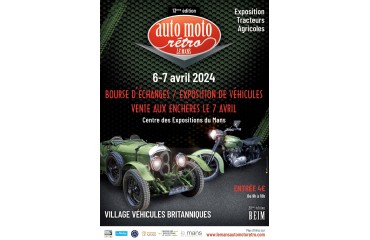 Meet us on Le Mans Auto Moto Rétro
